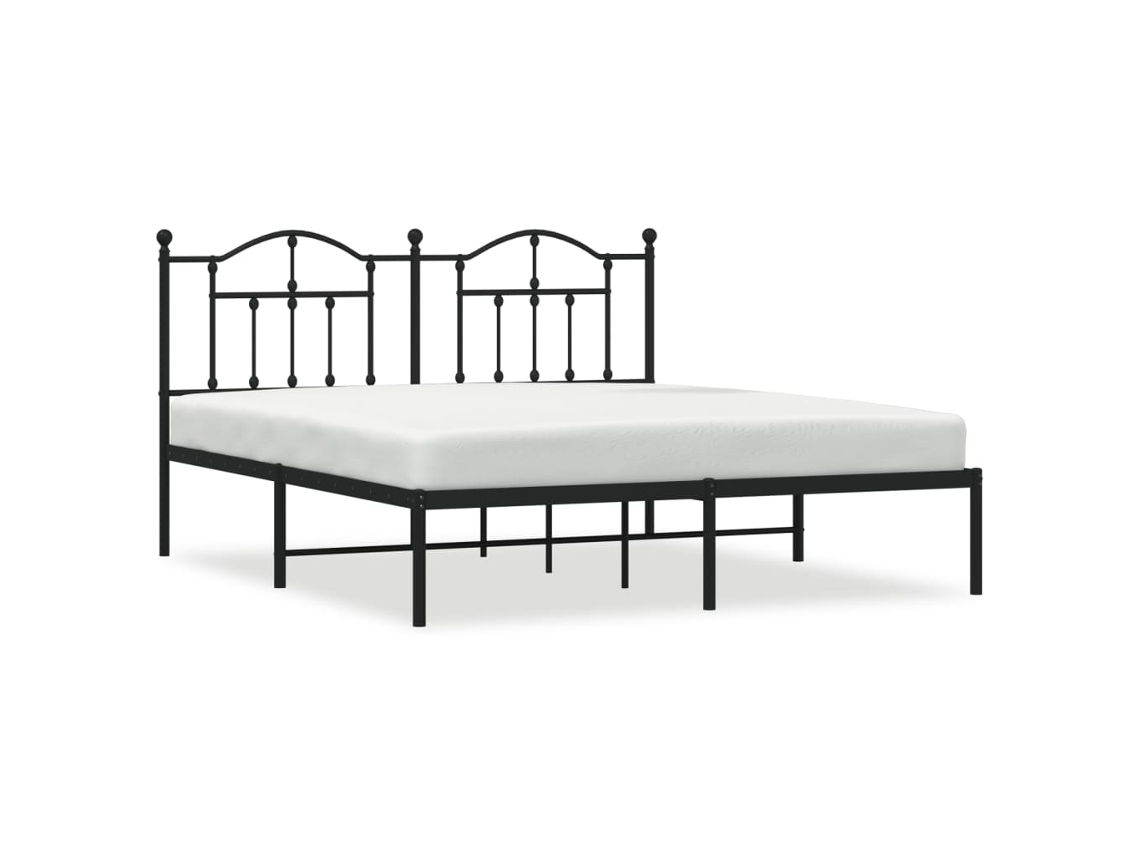 Maison Exclusive Estructura de cama de metal 180x200 cm