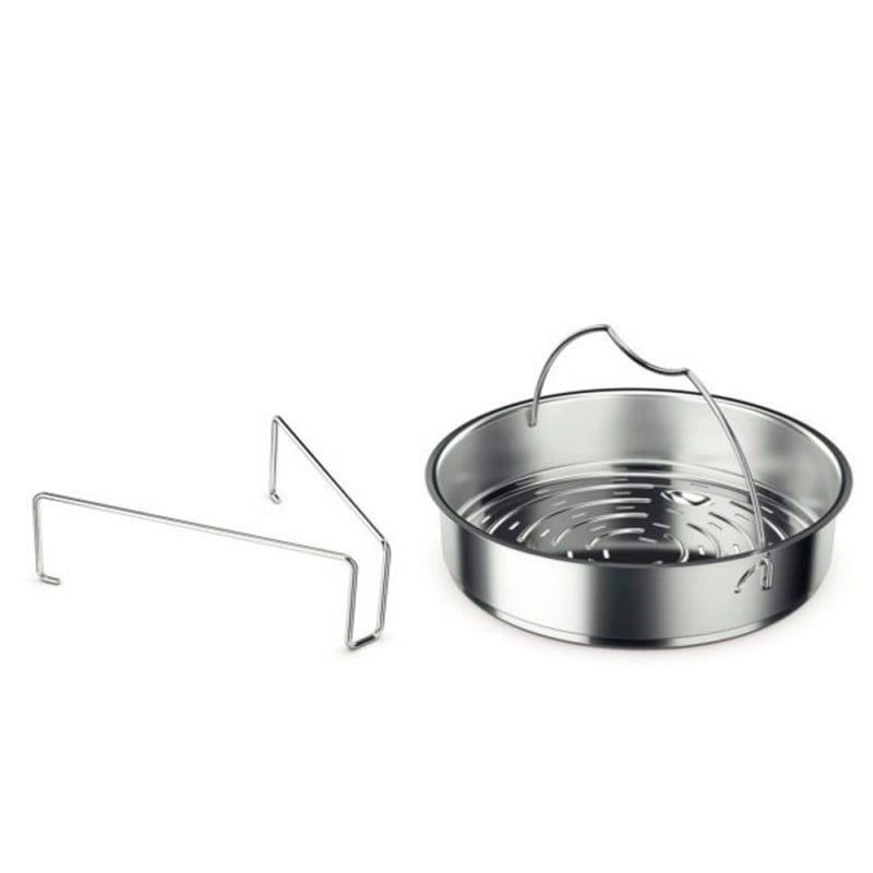 Fissler Vitavit Premium olla de 6 l y 22 cm acero inoxidable 4 niveles incluye accesorio al vapor 6l 22cm 2.0