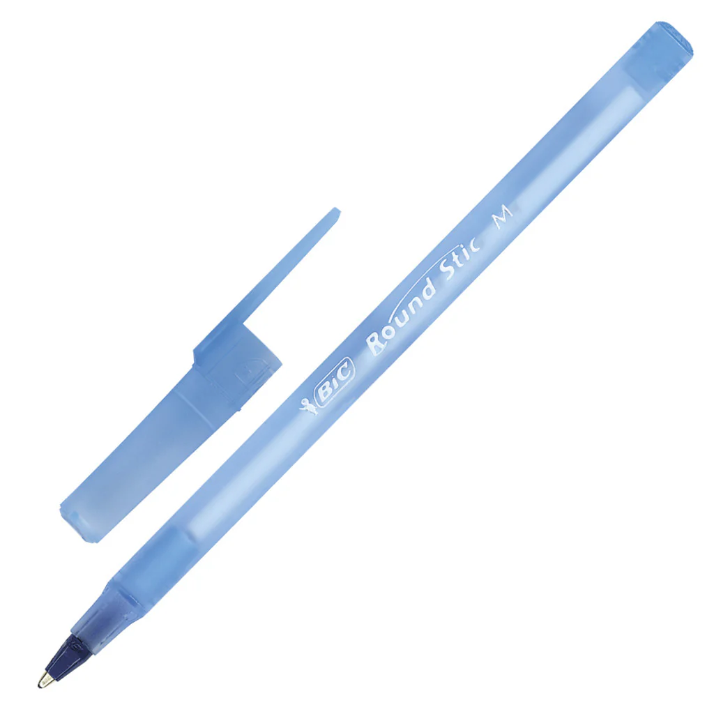 BOLIGRAFO BIC ROUND STIC AZUL