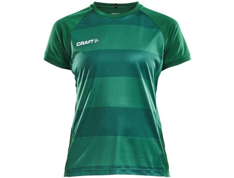 Camiseta de Mujer para Fútbol CRAFT Progress Graphic Rojo Verde (XL)