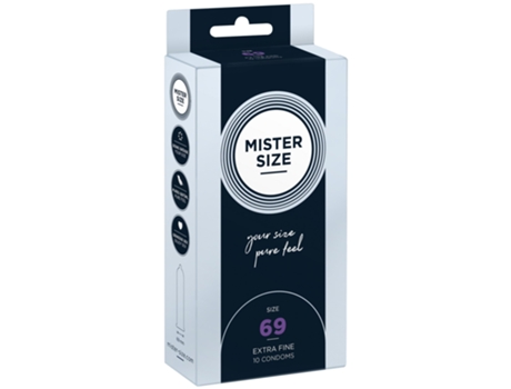 MISTER.SIZE Preservativos de 69 mm 10 unidades MISTER SIZE