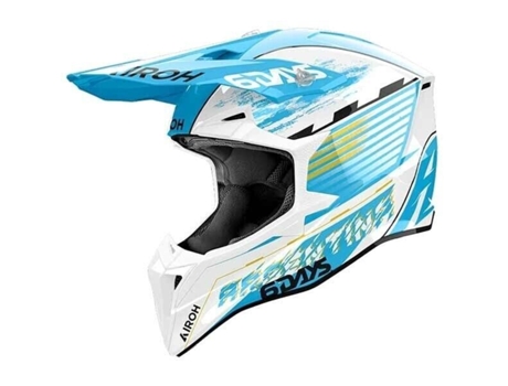 Casco de moto AIROH Wraaap Six Days