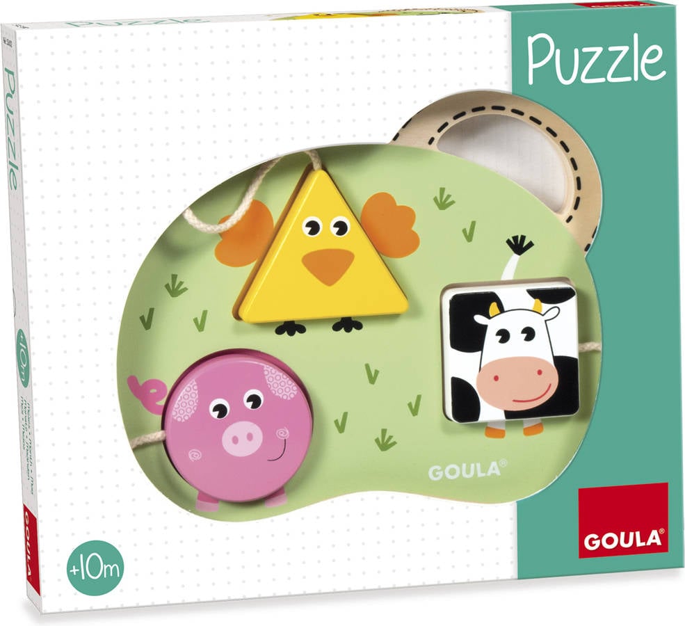 Puzzle JUMBO Farm Animals (3 Piezas)