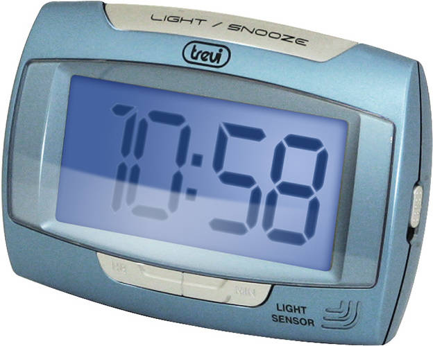 Trevi Sld 3065 digital table clock azul rectangular relojes mesa 1 piezas 108 mm 40 75