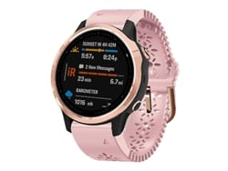 Correa De Reloj Inteligente Para Garmin Fenix 6S, Correa De Silicona Para Reloj De Mujer, Rosa, 20Mm, Lace Punch VENISYMLIS