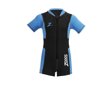 Traje de Compresión de Natación para Niño Unisex ZOGGS (M - Negro)