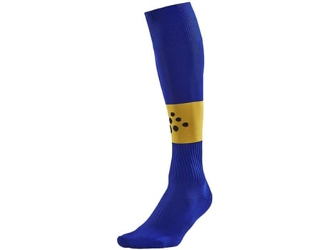 Calcetines para Hombre CRAFT Squad Contrast Azul para Fútbol (EU 34 - 36)