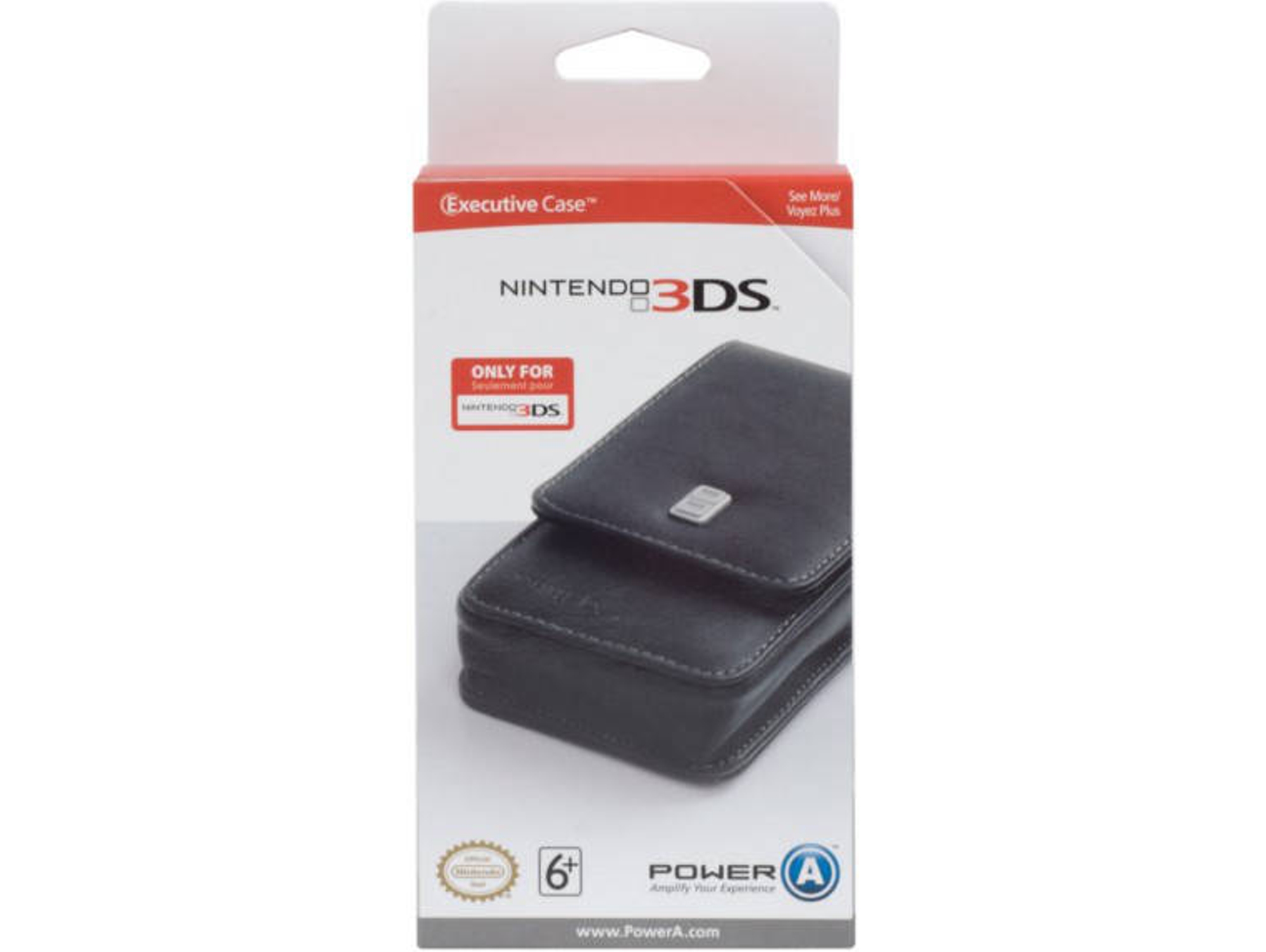 Funda de Transporte BG GAMES para Nintendo 3DS Executive Case Negra