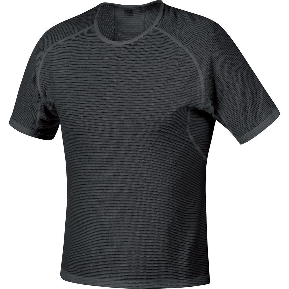 Ropa Interior Para hombre wear goretex windstopper negro ciclismo l camiseta de manga corta