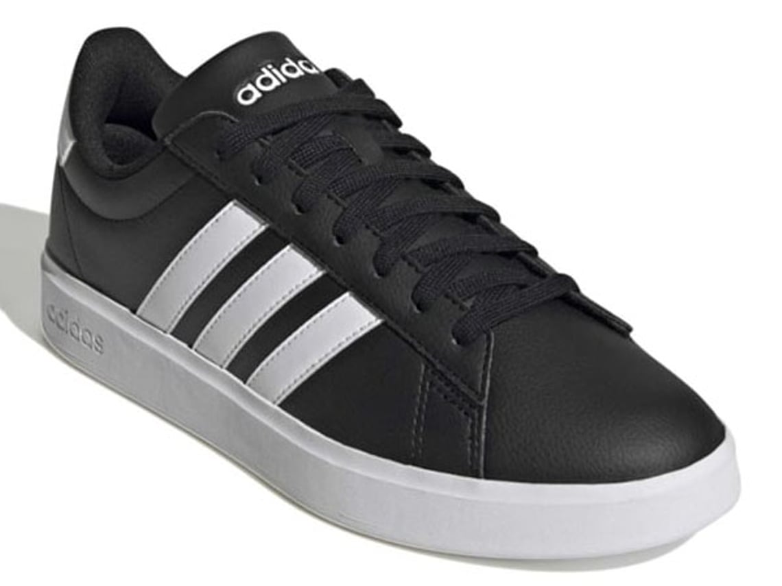 Adidas cloudfoam negro con blanco sale