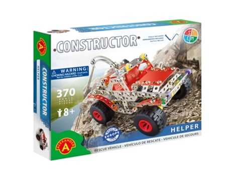 Puzzle ALEXANDER TOYS (Plástico - Rojo - 30,5 x 24,2 x 5,3 cm)