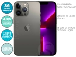 iPhone 13 Pro Max Apple (Reacondicionado Como Nuevo - 128 Gb - Negro)