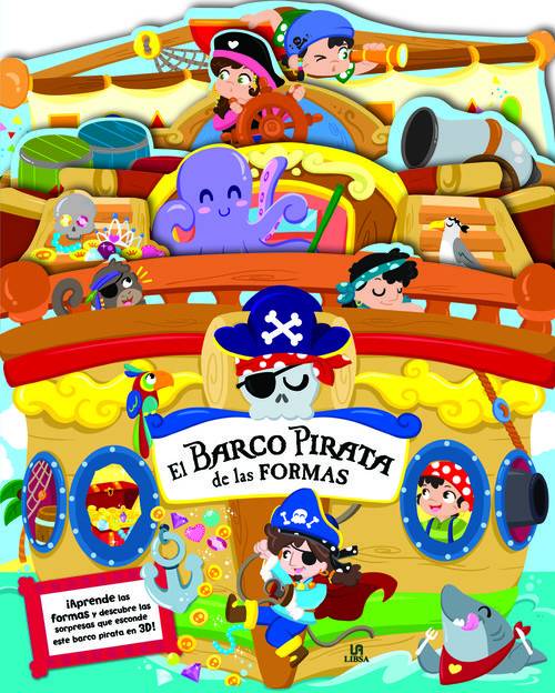 Libro El Barco Pirata De Las Formas de Vários Autores (Español)