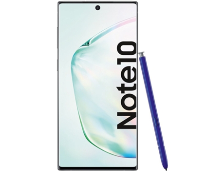 Smartphone SAMSUNG Galaxy Note 10 (Reacondicionado Señales de Uso - 256 GB - Plateado)