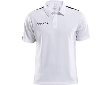 Polo de Hombre CRAFT Progre Piqué Tenis Blanco (S)