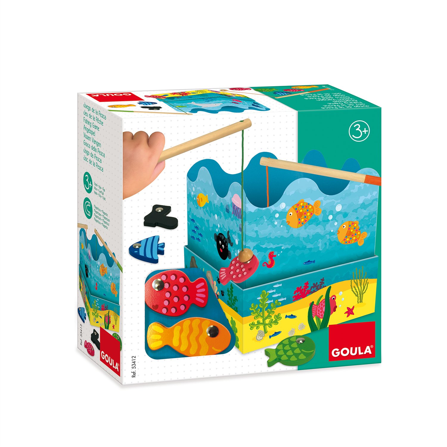 Juego de Pesca JUMBO Multicolor