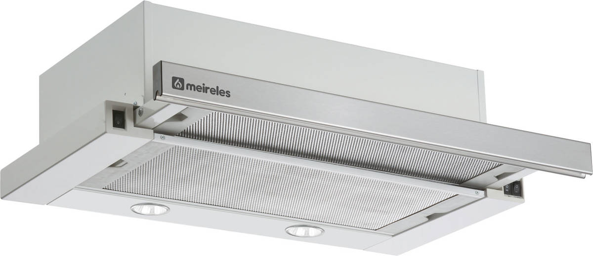 Campana MEIRELES MET 161 X (350 m3/h - 60 cm - Inox)