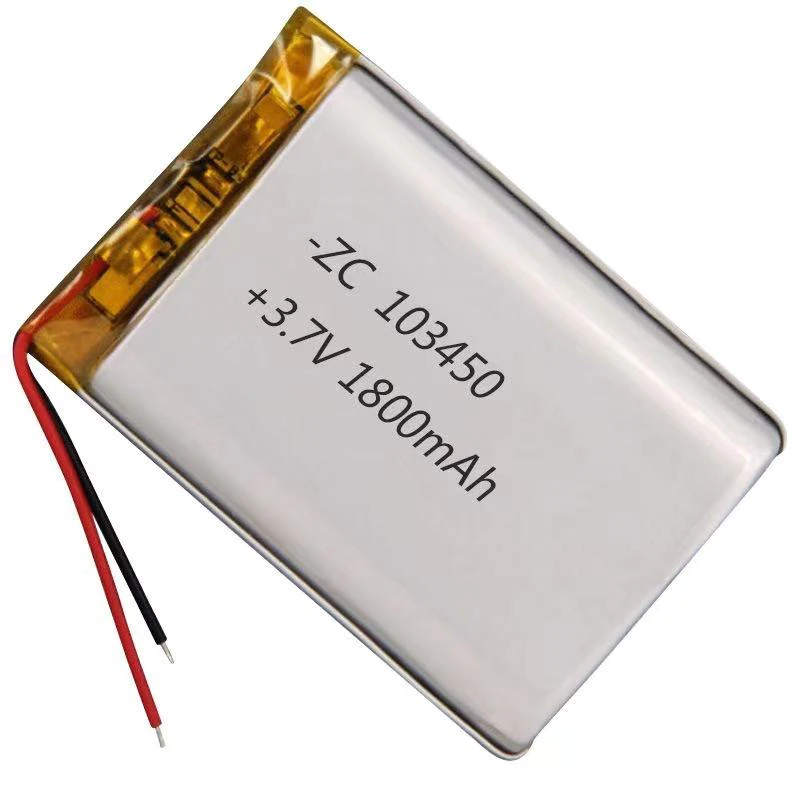 Batería tipo LiPo recargable 3.7V 1800mAh