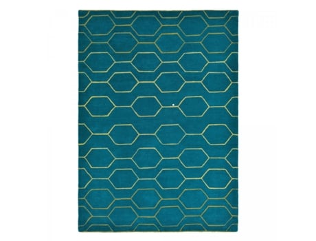 Alfombra WEDGWOOD (120 x 180 - Lana - Azul)