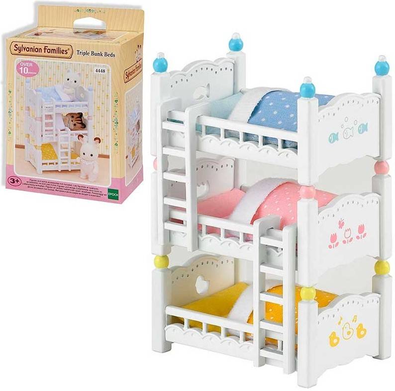 Conjunto de Figuras SYLVANIAN FAMILIES Cunas De 3