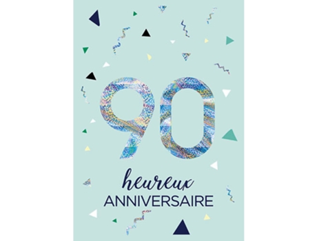 Tarjeta doble KIUB Les Ages By 90 ans