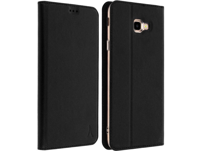 Funda Samsung Galaxy J4 Plus AKASHI FOLIO-AKA-J4P Negro