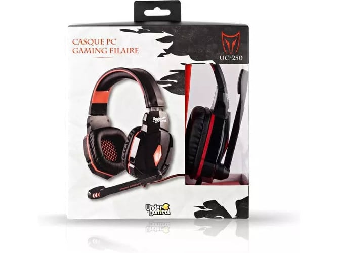 Auriculares Gaming con Cable UNDERCONTROL 6105 (PC)