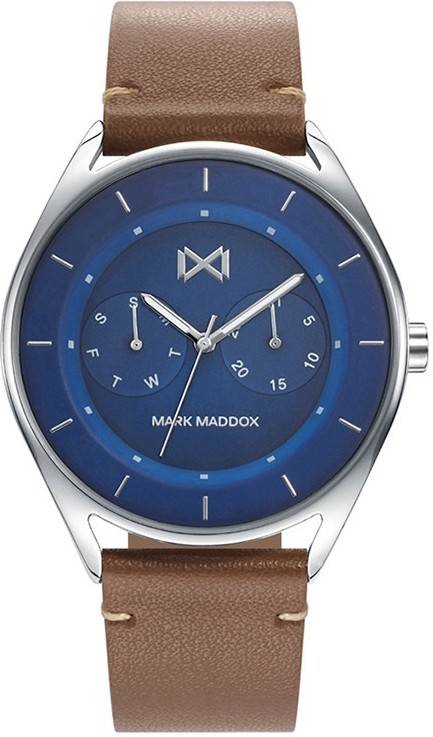 Reloj MARK MADDOX Hombre (Piel - Marrón)