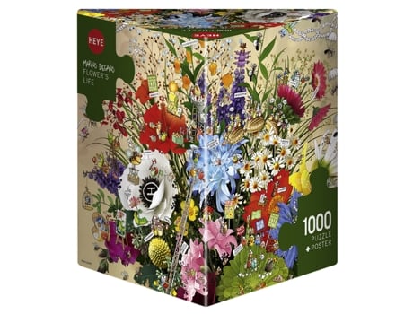 Puzzle 1000 Pcs Flowers Life (9 años)