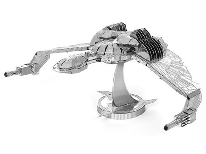 Maqueta Klingon Bird of prey star trek metal earth colormodelo surtido