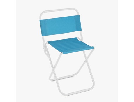 Silla de playa plegable GENNA azul 35x28x58cm VIVA