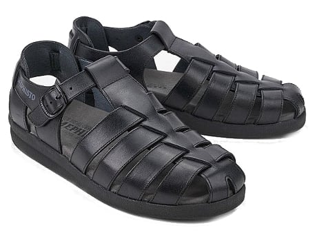 Sandalias de Hombre MEPHISTO Sam Taglia Uk Piel Negro (44)