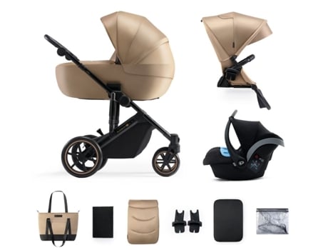 Carrito 3 En 1 Prime 2 De KINDERKRAFT Sandrose Beige