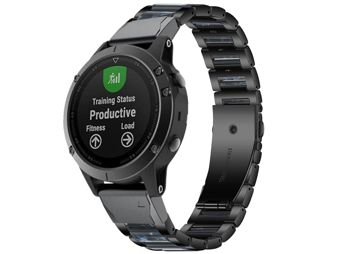 Para Correa De Reloj De Metal Garmin Fenix 5x