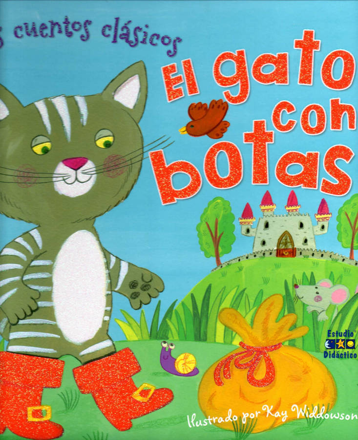 Libro El Gato con botas de widdowson kay español tapa dura