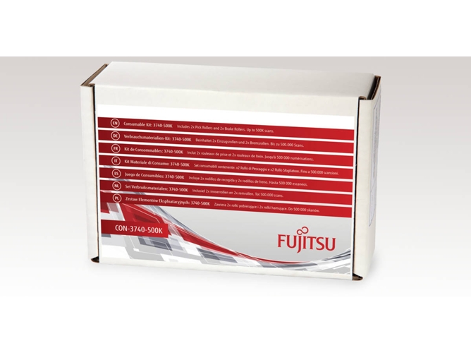 Fujitsupfu Kit De consumible 3740500k para fi7600 fi7700s fi7700. incluye 2 rodillos y frenos. vida 500k