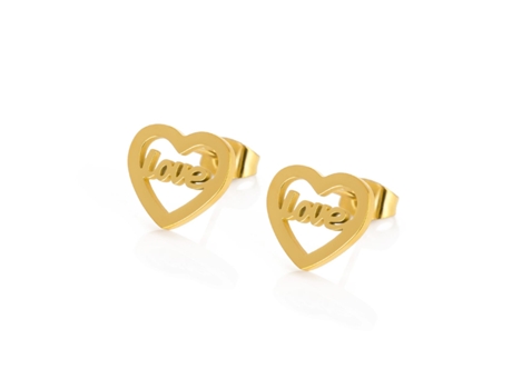 Pendientes Mujer Corazón Amor Oro TWOBROTHERS