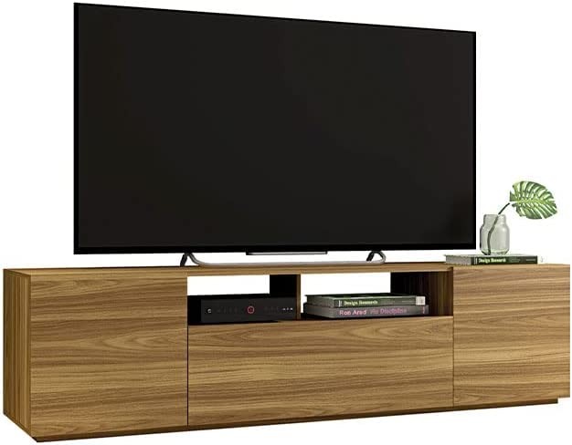 Mueble Tv Roble Fasbel MOMMA HOME (Roble - Aglomerado -180x475x47 cm)