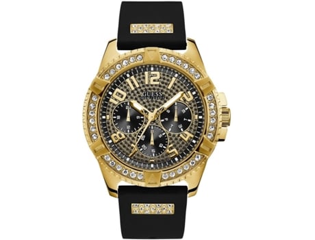 Reloj GUESS Hombre (Silicona - Negro)