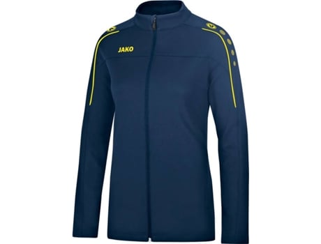 Chaqueta JAKO Femme de Loisir Classico (Azul Noche, Amarillo Limón - 42)