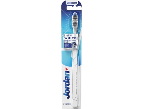 Cepillo de Dientes JORDAN Expert Clean White Medium (1 Unidade)