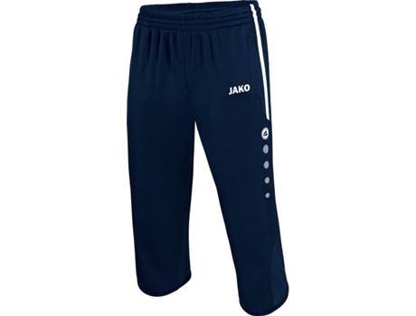 Pantalones Cortos Unisex JAKO Training Short 3/4 Active Azul (7/9 años)