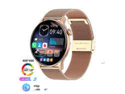 Smartwatch hombres 466*466 1,43 pantalla HD siempre muestra la hora Bluetooth llamada IP68 impermeable deportes reloj inteligente mujeres VEANXIN