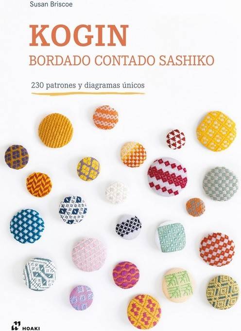 Kogin Bordado Contado sashiko 230 patrones y diagramas libro de susan briscoe