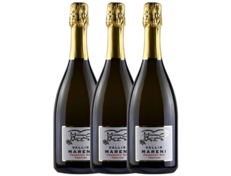 Espumante VALLIS MARENIS Vallis Marenis Glera Extra Seco Prosecco (0.75 L - 3 unidades)