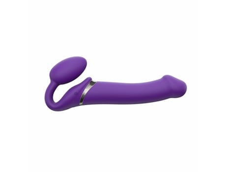 VPMKP-Vibrador STRAP-ON-ME Duplo (Morado)