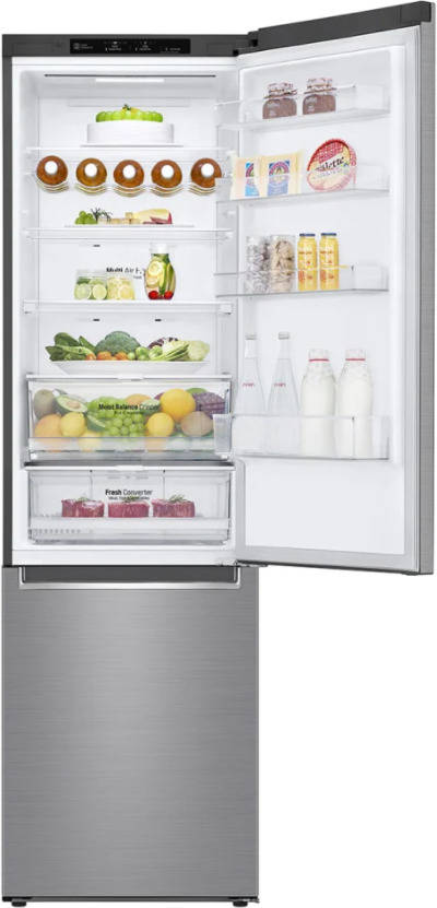 Frigorífico Combi LG GBB62PZGFN (No Frost - 203 cm - 384 L - Inox)