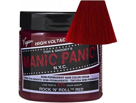 Comprar en oferta Manic Panic Semi-Permanent Hair Color Cream - Rock'N'Roll Red (118ml)