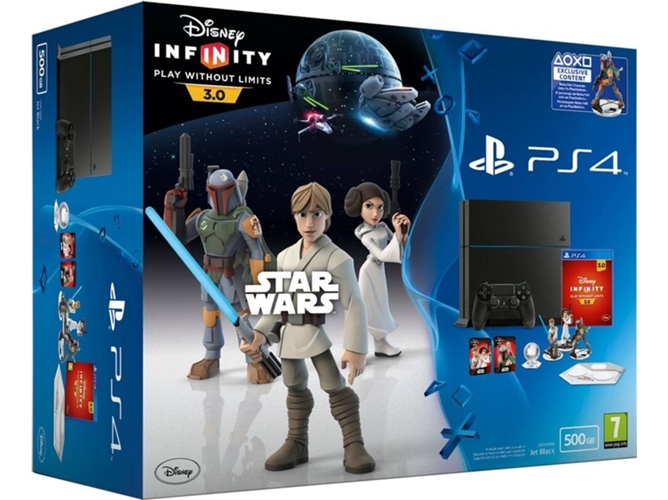 CONS. PS4 500 GB C + DISNEY INFINTY 3.0