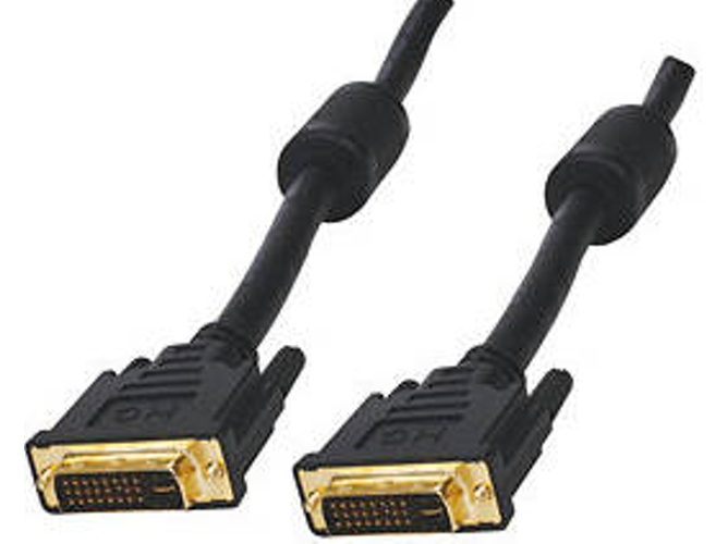 Cable INLINE (DVI - 3 m - Negro)